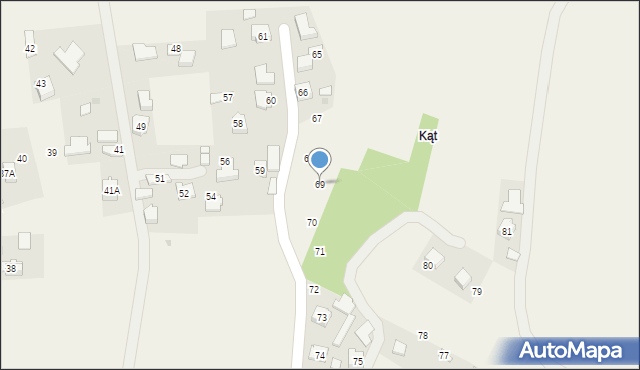 Nawsie, Nawsie, 69, mapa Nawsie