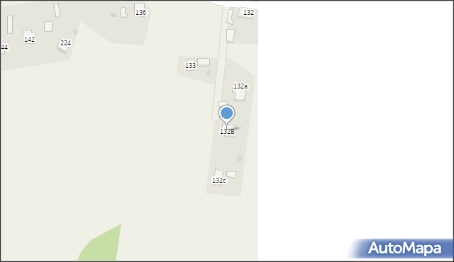 Nawsie Brzosteckie, Nawsie Brzosteckie, 132B, mapa Nawsie Brzosteckie