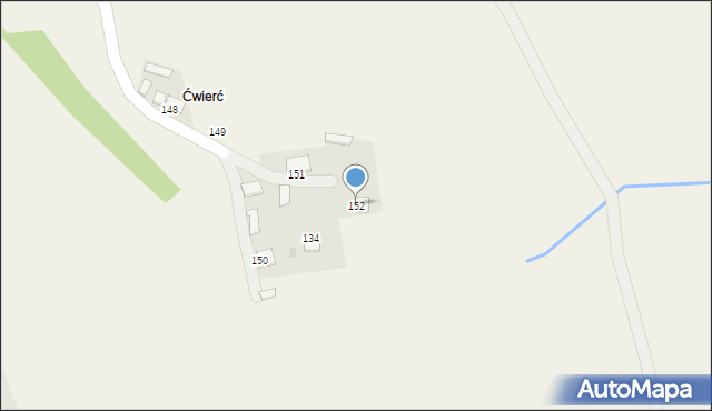 Nawsie Brzosteckie, Nawsie Brzosteckie, 152, mapa Nawsie Brzosteckie