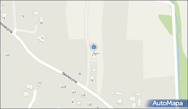 Nawsie Brzosteckie, Nawsie Brzosteckie, 170, mapa Nawsie Brzosteckie