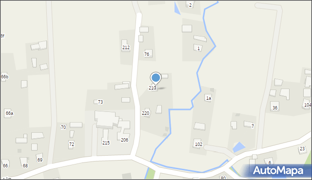 Nawsie Brzosteckie, Nawsie Brzosteckie, 211, mapa Nawsie Brzosteckie