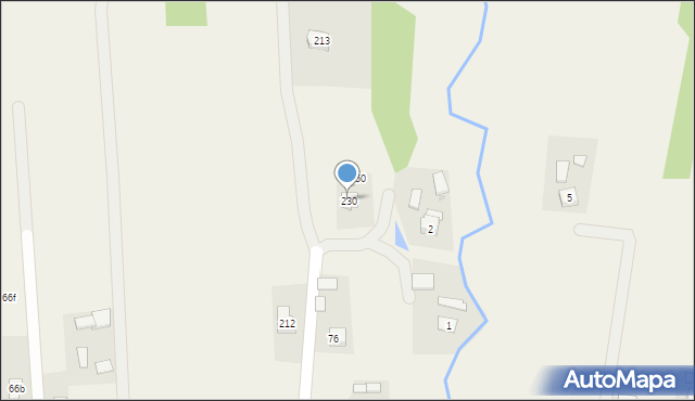 Nawsie Brzosteckie, Nawsie Brzosteckie, 230, mapa Nawsie Brzosteckie