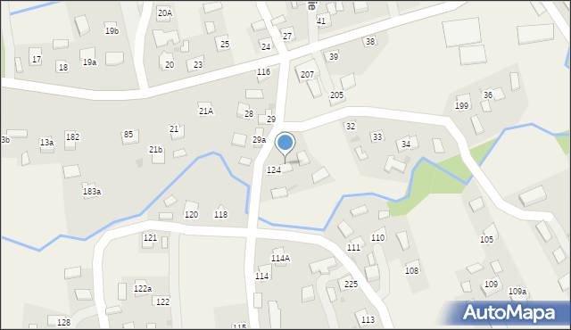 Nawsie Brzosteckie, Nawsie Brzosteckie, 30, mapa Nawsie Brzosteckie