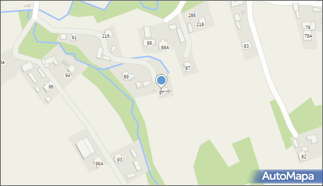 Nawsie Brzosteckie, Nawsie Brzosteckie, 97, mapa Nawsie Brzosteckie