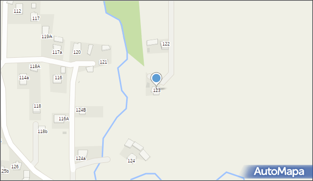 Nawsie Kołaczyckie, Nawsie Kołaczyckie, 123, mapa Nawsie Kołaczyckie