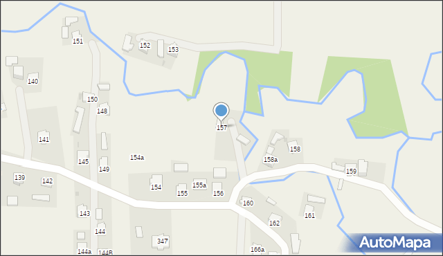 Nawsie Kołaczyckie, Nawsie Kołaczyckie, 157, mapa Nawsie Kołaczyckie