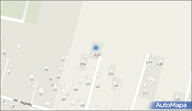 Nawsie Kołaczyckie, Nawsie Kołaczyckie, 191a, mapa Nawsie Kołaczyckie