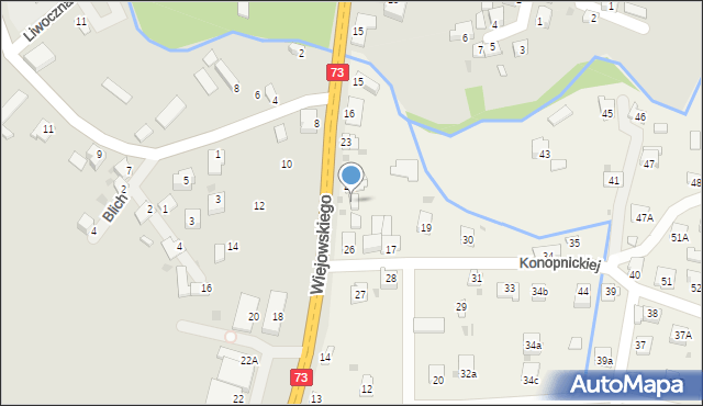 Nawsie Kołaczyckie, Nawsie Kołaczyckie, 25, mapa Nawsie Kołaczyckie