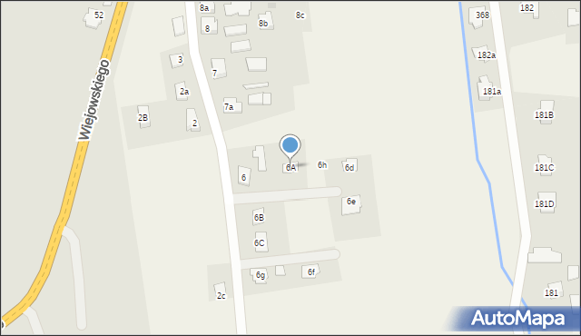 Nawsie Kołaczyckie, Nawsie Kołaczyckie, 6A, mapa Nawsie Kołaczyckie