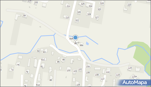 Nawsie Kołaczyckie, Nawsie Kołaczyckie, 99, mapa Nawsie Kołaczyckie