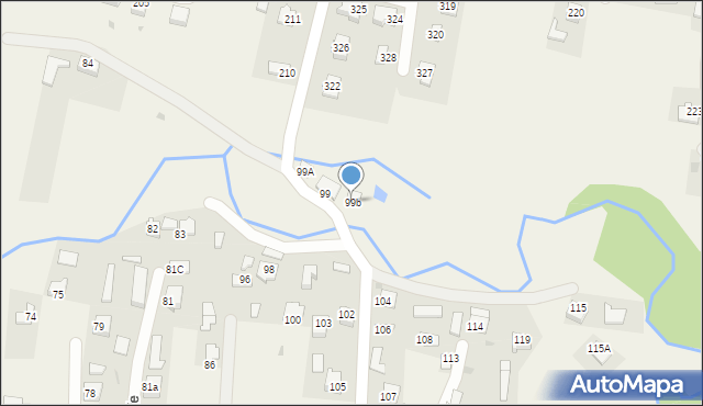 Nawsie Kołaczyckie, Nawsie Kołaczyckie, 99b, mapa Nawsie Kołaczyckie