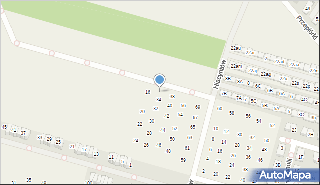 Nowa Wola, Nagietków, 36, mapa Nowa Wola