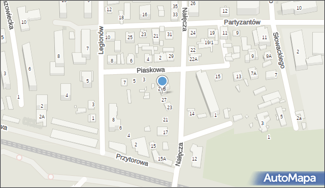 Nowy Dwór Mazowiecki, Nałęcza Jana, 27A, mapa Nowy Dwór Mazowiecki