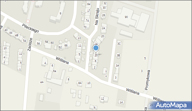 Nowy Dwór Mazowiecki, Na Skraju, 10, mapa Nowy Dwór Mazowiecki