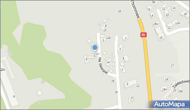 Nowy Dwór Mazowiecki, Na Skarpie, 4a, mapa Nowy Dwór Mazowiecki