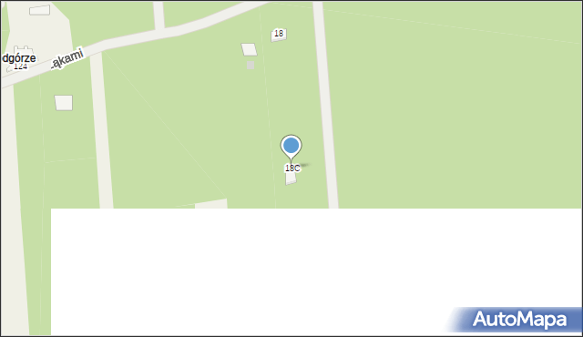 Nowy Żabieniec, Nad Łąkami, 18C, mapa Nowy Żabieniec