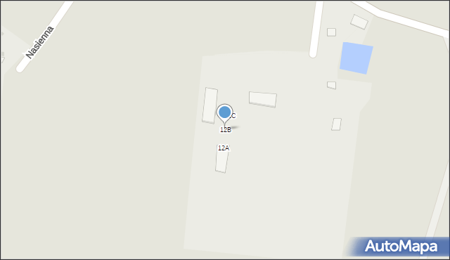 Oleszyce, Nasienna, 12B, mapa Oleszyce