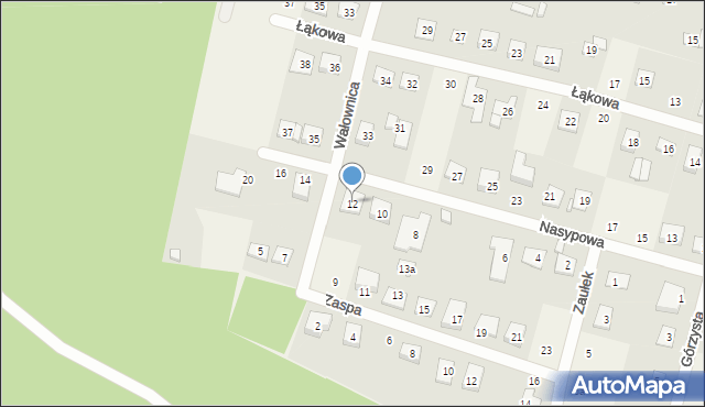 Olimpin, Nasypowa, 12, mapa Olimpin