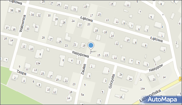 Olimpin, Nasypowa, 17, mapa Olimpin