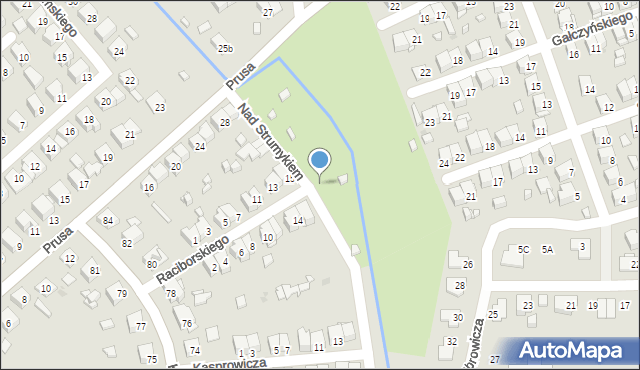 Ostrowiec Świętokrzyski, Nad Strumykiem, 2, mapa Ostrowiec Świętokrzyski