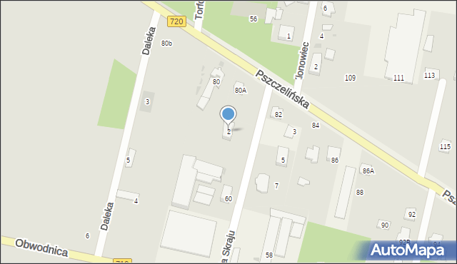 Otrębusy, Na Skraju, 2, mapa Otrębusy