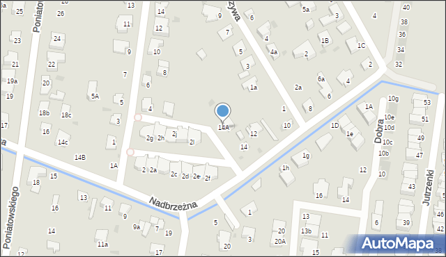 Ożarów Mazowiecki, Nadbrzeżna, 14A, mapa Ożarów Mazowiecki