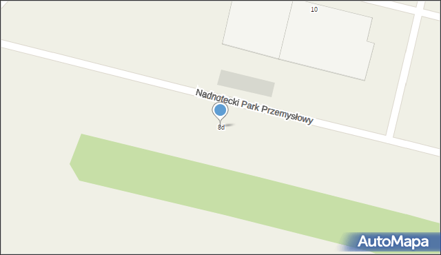 Paterek, Nadnotecki Park Przemysłowy, 8d, mapa Paterek