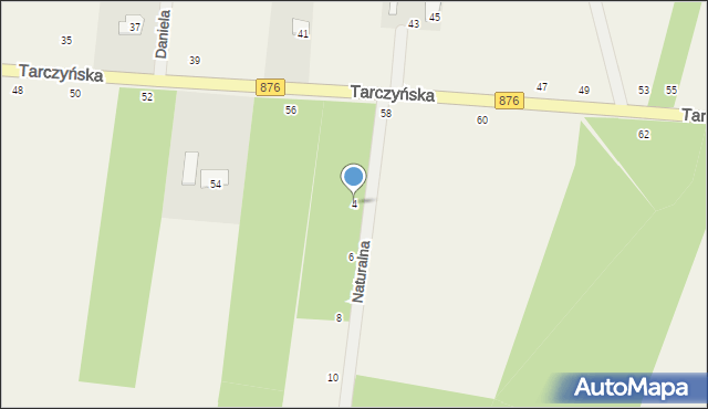 Piotrkowice, Naturalna, 4, mapa Piotrkowice