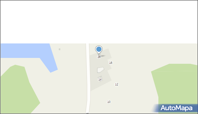 Płociczno, Nadjeziorna, 18, mapa Płociczno