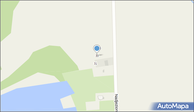 Płociczno, Nadjeziorna, 33, mapa Płociczno