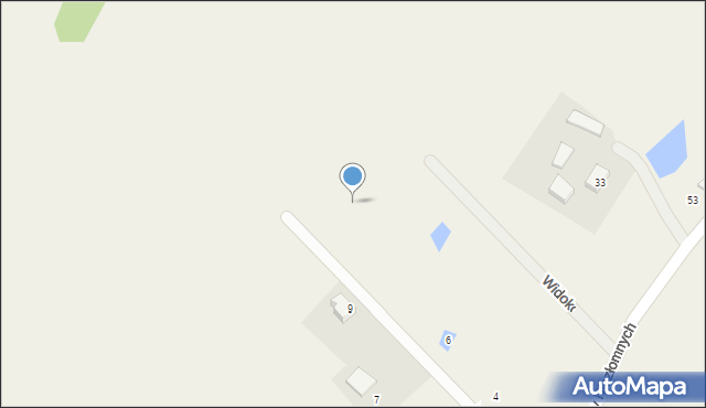 Połęczyno, Na Wzgórzu, 10a, mapa Połęczyno