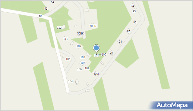 Pomiechówek, Nasielska, 101, mapa Pomiechówek