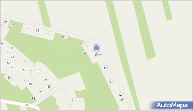 Pomiechówek, Nasielska, 91, mapa Pomiechówek