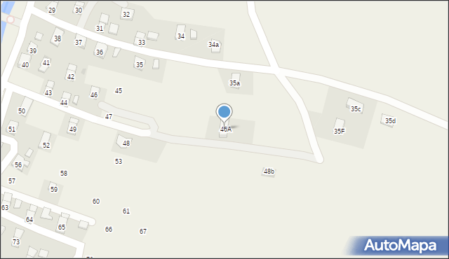 Posada Górna, Nadbrzeżna, 46A, mapa Posada Górna