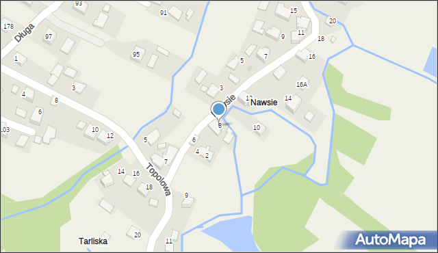 Przeciszów, Nawsie, 8, mapa Przeciszów