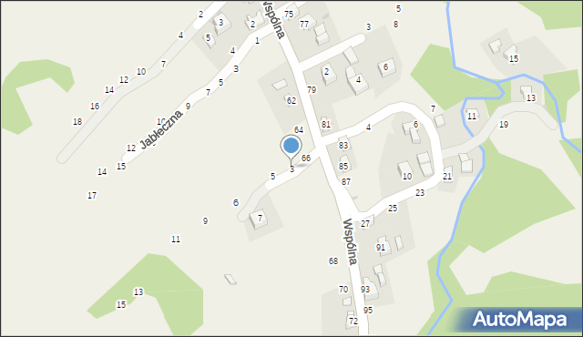 Przyłęków, Na Widoku, 3, mapa Przyłęków