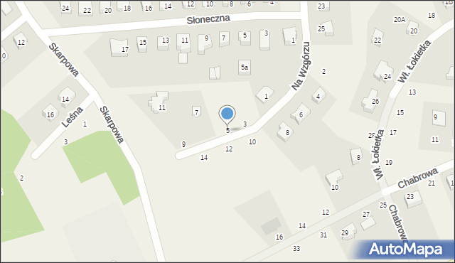 Przywidz, Na Wzgórzu, 5, mapa Przywidz
