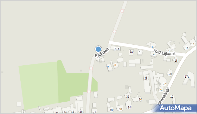 Pyskowice, Nad Łąkami, 11, mapa Pyskowice