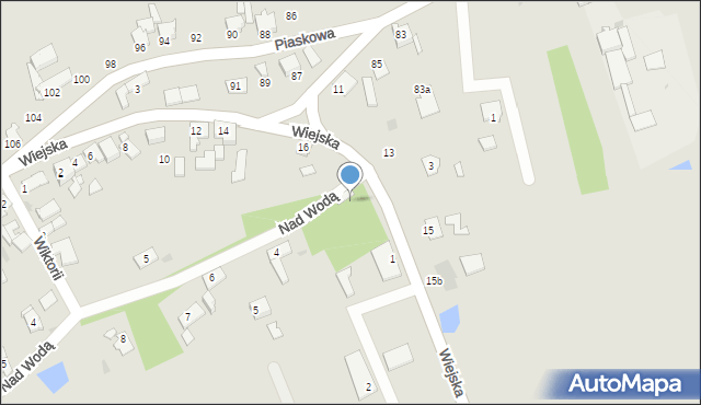 Pyskowice, Nad Wodą, 2, mapa Pyskowice