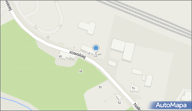 Radzionków, Nałkowskiej Zofii, 11i, mapa Radzionków