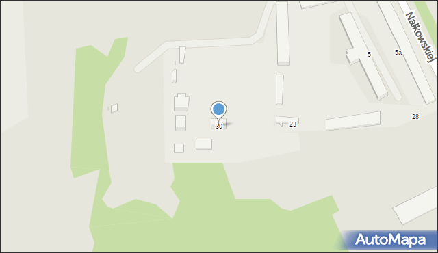 Radzionków, Nałkowskiej Zofii, 30, mapa Radzionków