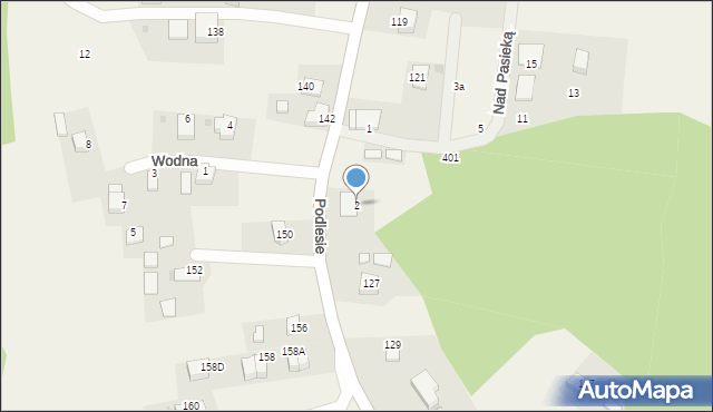 Radziszów, Nad Pasieką, 2, mapa Radziszów