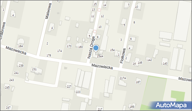 Rajszew, Nasza Droga, 4, mapa Rajszew