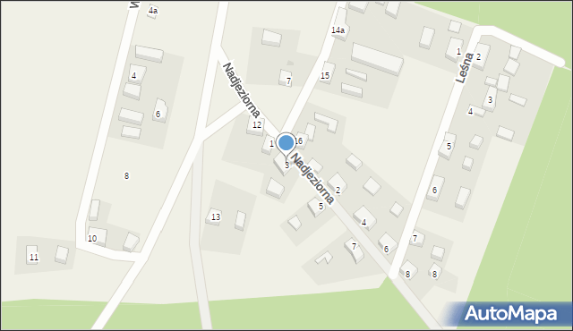 Rąpice, Nadjeziorna, 3, mapa Rąpice