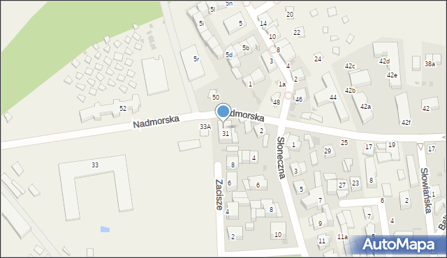 Rowy, Nadmorska, 71, mapa Rowy