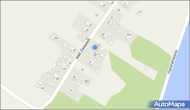 Ruda, Nad Zalewem, 29, mapa Ruda