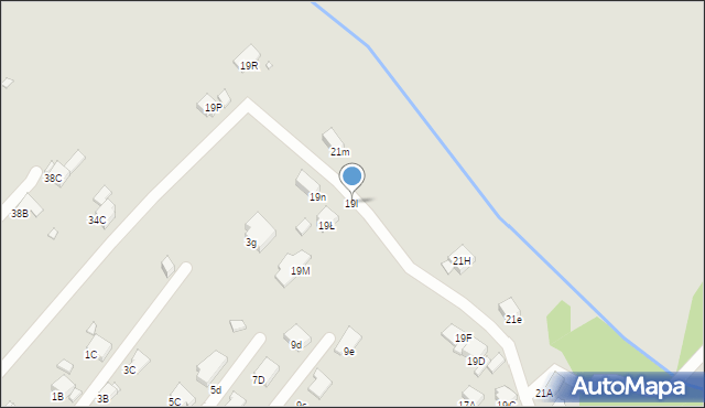 Rybnik, Nałkowskiej Zofii, 19l, mapa Rybnika