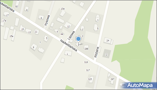 Skierdy, Nadwiślańska, 2, mapa Skierdy