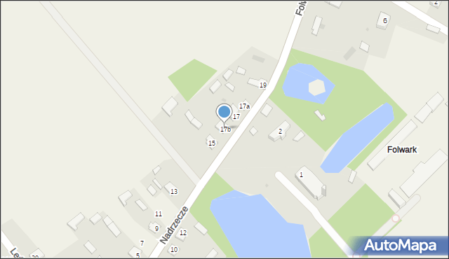 Skórnice, Nadrzecze, 17b, mapa Skórnice