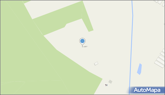 Skrzeszew, Na Skraju, 3, mapa Skrzeszew